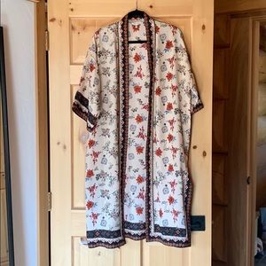 Next studio long floral kimono